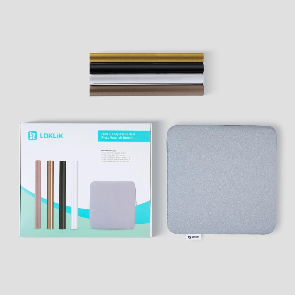 LOKLiK ImPress™ Mini 3 Transferpresse + Starter Bundle